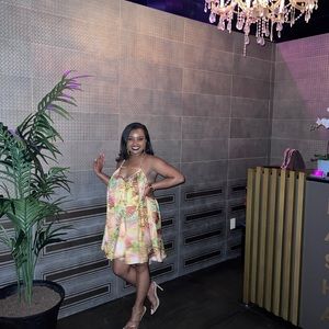 Printed dress
